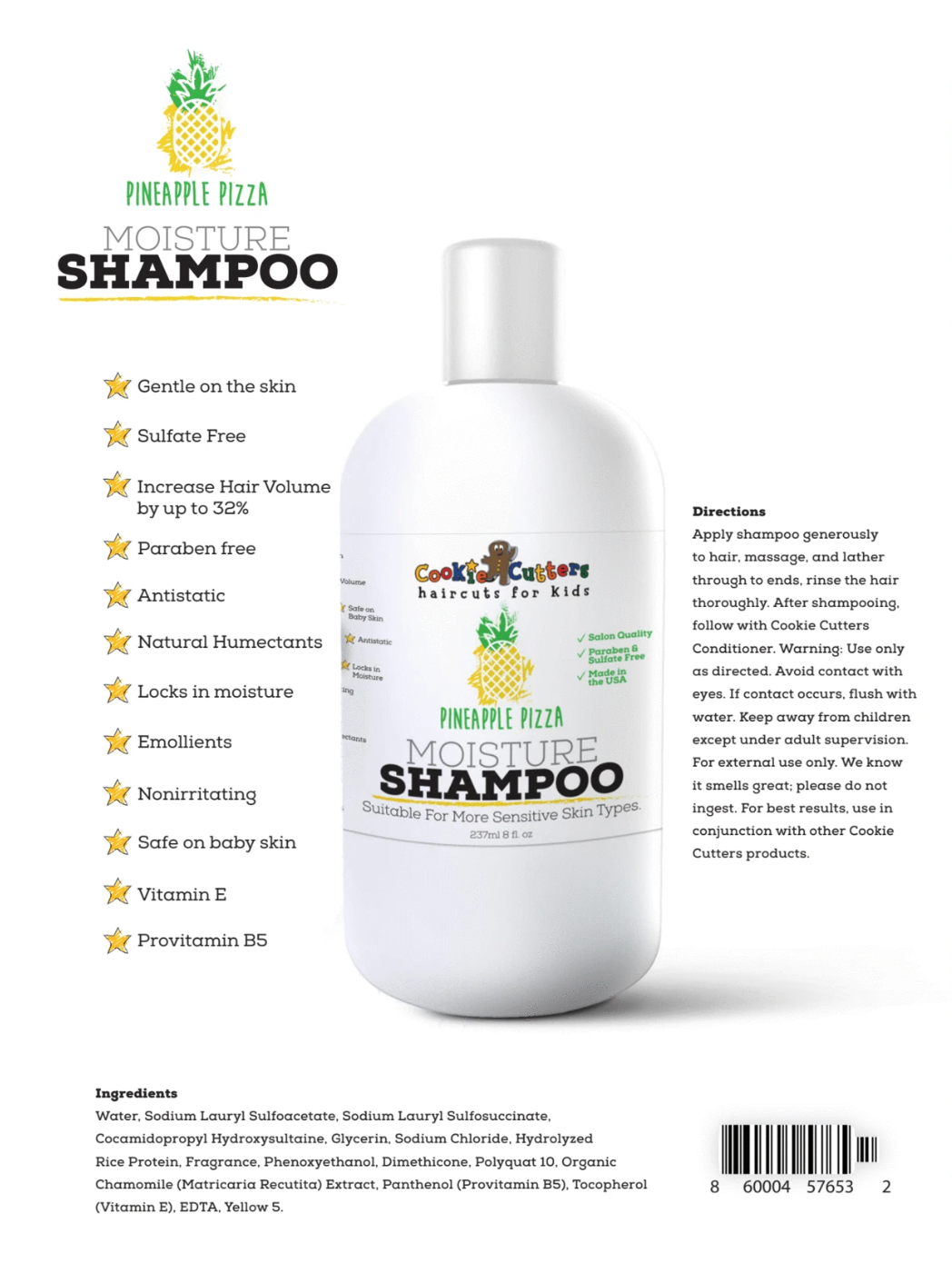 Pineapple Pizza Moisture Shampoo